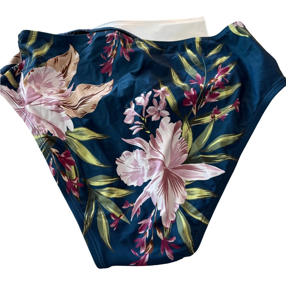 NWT Cupshe Tropical Print Bikini Bottom